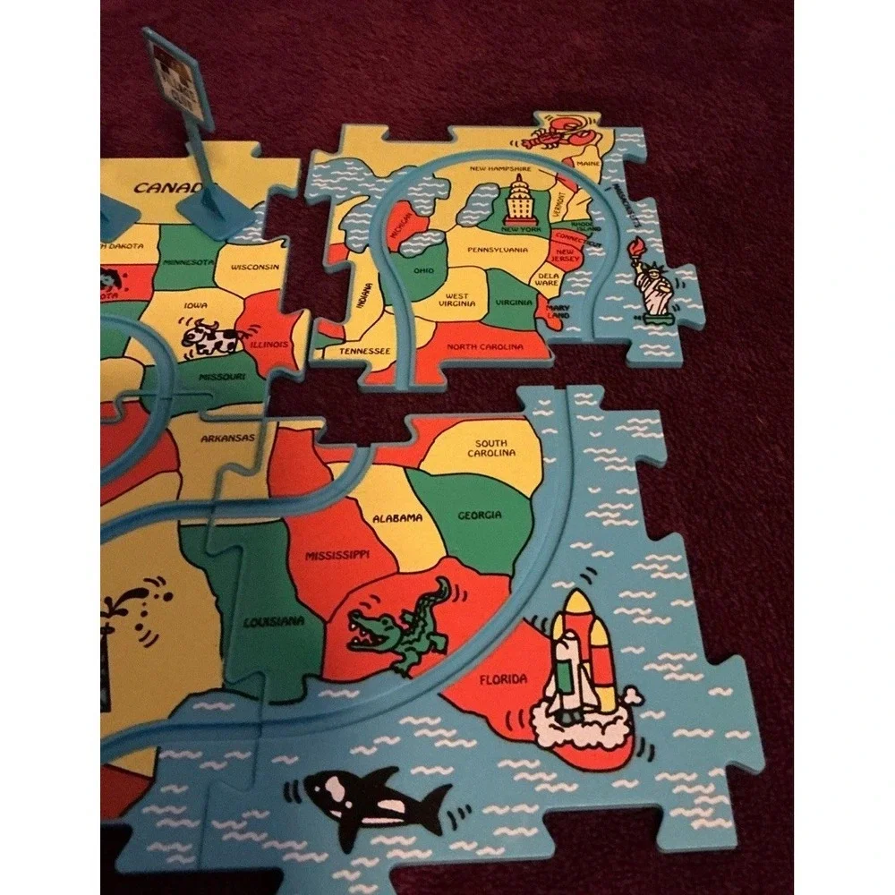 Plas-Toy vtg puzzle